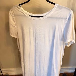 White Lululemon Tee Shirt size 10